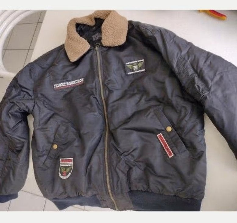 Heren Bomberjack "New Roads" - Zwart, Maat XXL, Ophalen of Verzenden, Zo goed als nieuw, Maat 56/58 (XL), Zwart