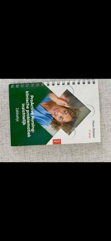 ProActive Nursing: Klinische Problematiek Zakboekje, Boeken, Ophalen of Verzenden, Zo goed als nieuw, Overige niveaus, Overige vakken