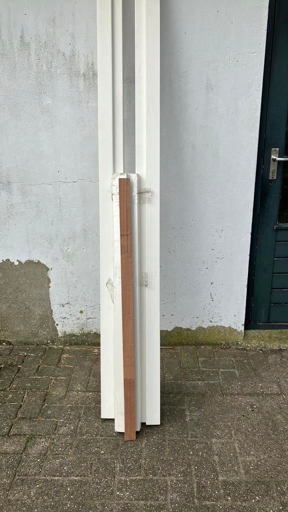 Deurkozijn opdek en stomp 67x114mm, Doe-het-zelf en Verbouw, Kozijnen en Schuifpuien, Deurkozijn, Nieuw, Hout, Ophalen