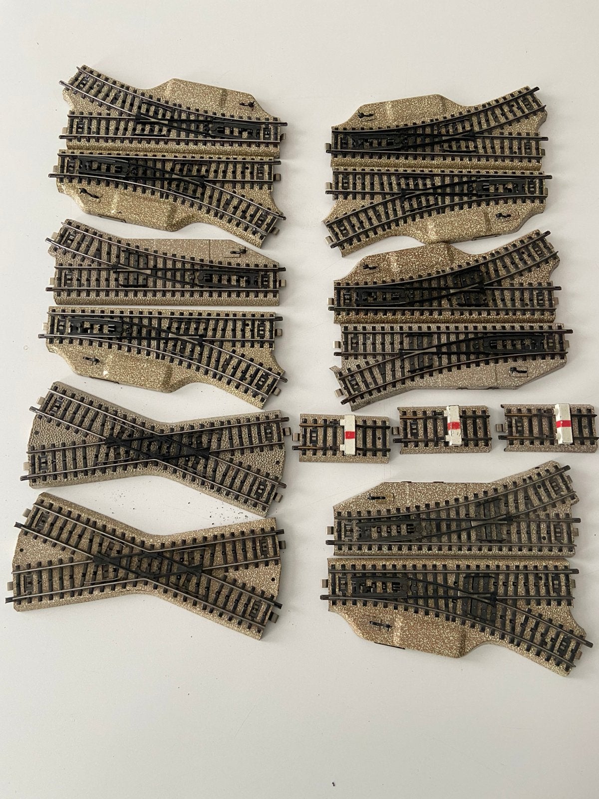Märklin wissels, kruisingen, stootblokken, Wisselstroom, Gebruikt, Rails, Ophalen of Verzenden