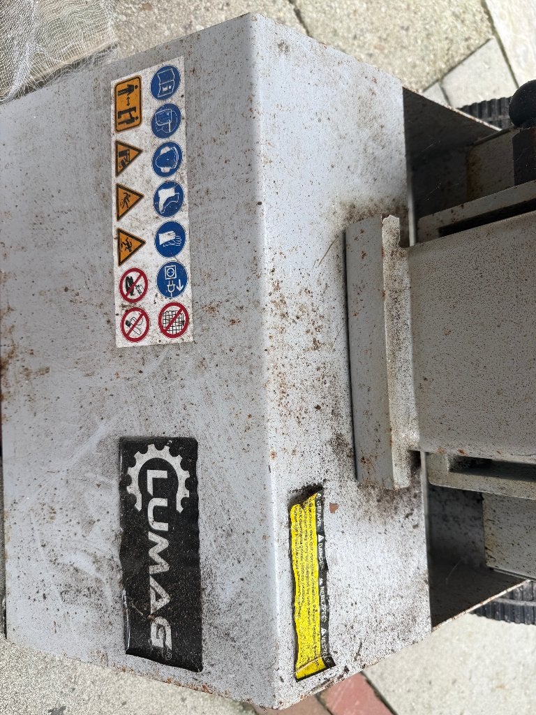Houtklover, Ophalen, Gebruikt, Elektrisch, Lumag