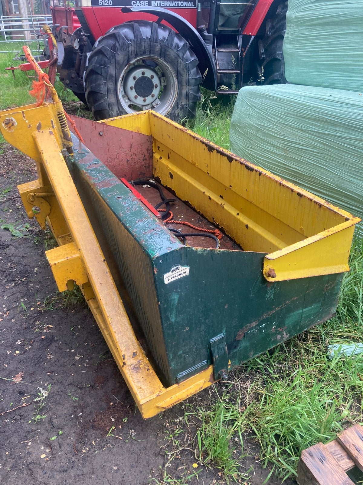 Jako grond bak, Ophalen, Glastuinbouw, Transport