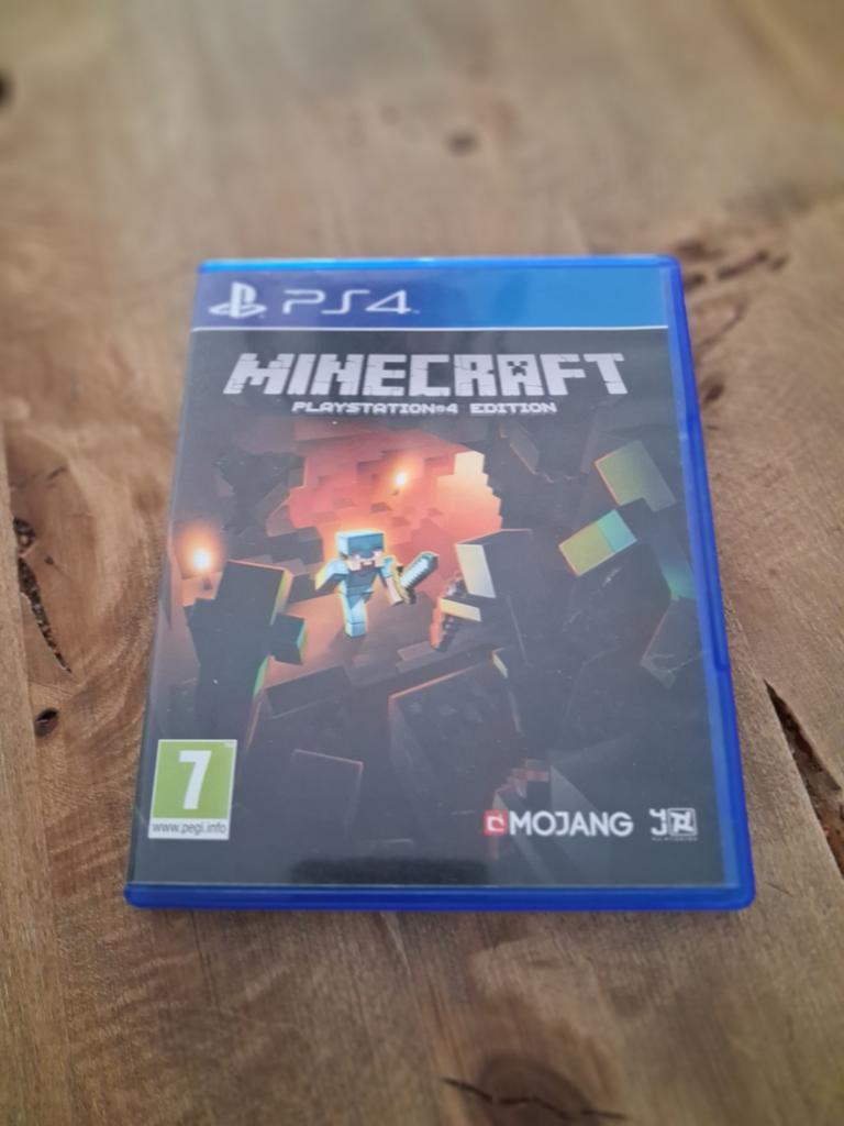 Minecraft playstotion 4 edition, 1 speler, Ophalen of Verzenden, Zo goed als nieuw, Vanaf 7 jaar