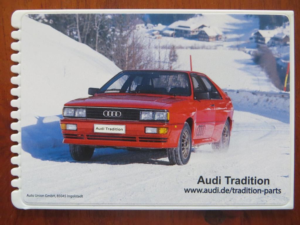 Audi Tradition quattro ijskrabber / sneeuwkrabber, Verzamelen, Ophalen of Verzenden, Nieuw, Auto's