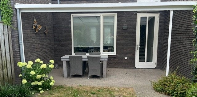 Houten terrasoverkapping, Ophalen, Gebruikt, Veranda