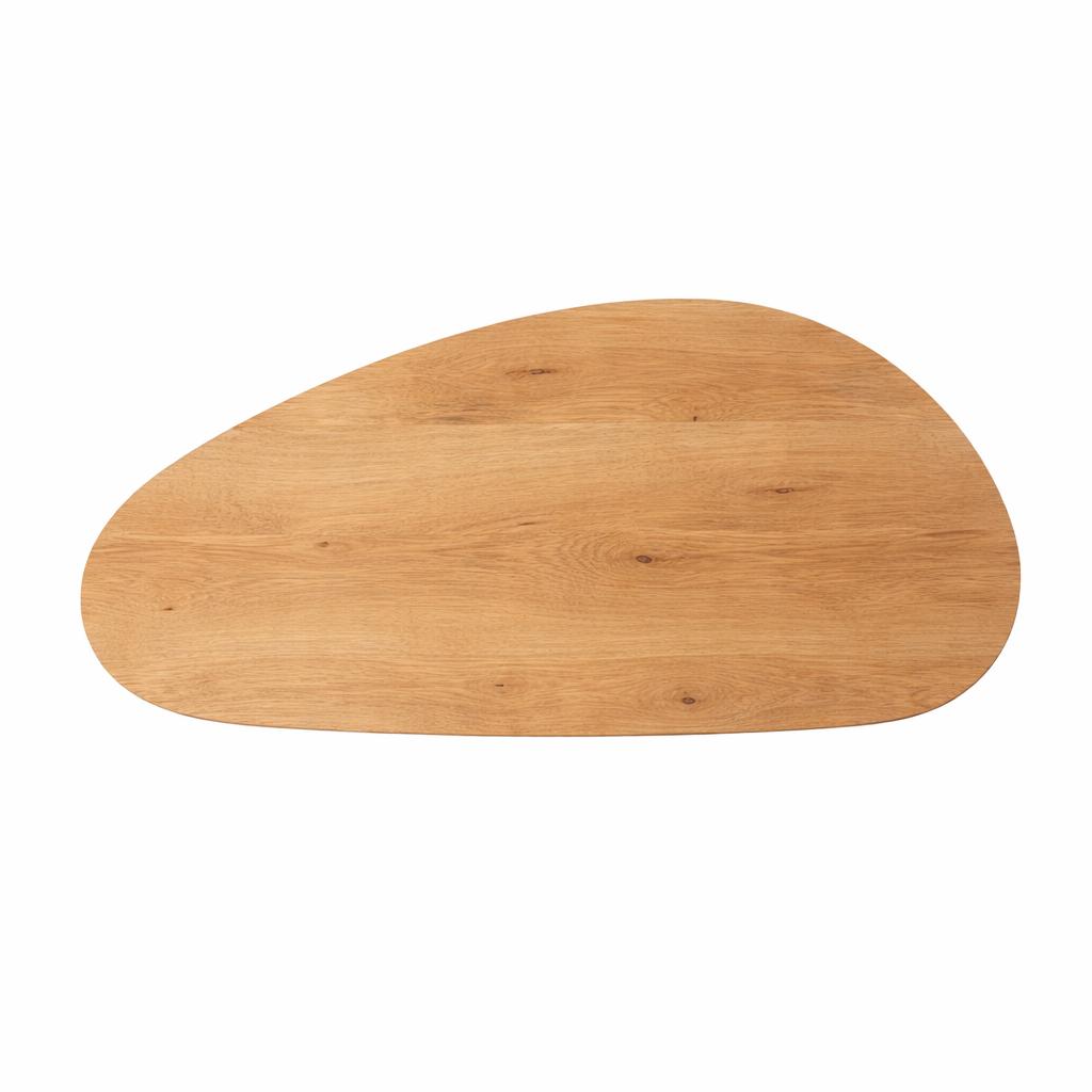Eettafel Organisch – 220 cm – Naturel – Mangohout, Huis en Inrichting, Tafels | Eettafels, Overige materialen, 100 tot 150 cm