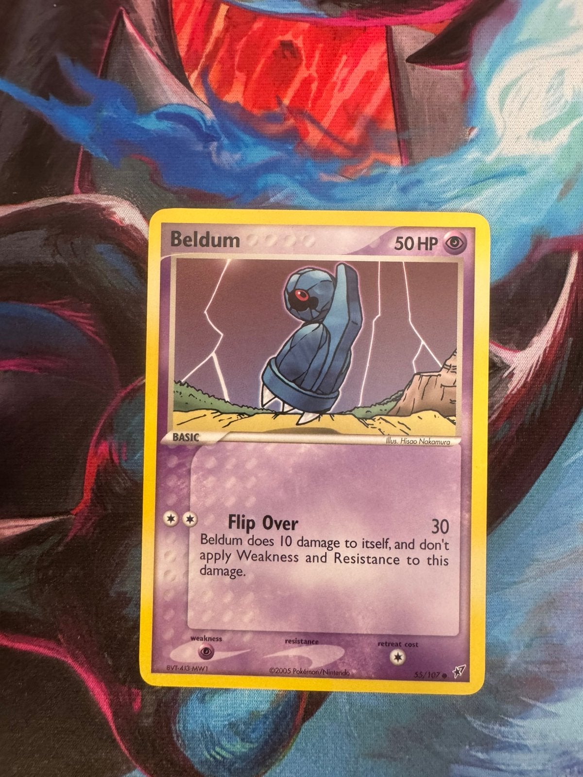 Pokémon kaarten Beldum #55, Ophalen of Verzenden, Zo goed als nieuw