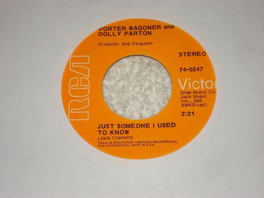 Dolly Parton  Just Someone i Used To Know  Usa   Orgineel, Originele persing, Ophalen of Verzenden, Zo goed als nieuw, Country en Western