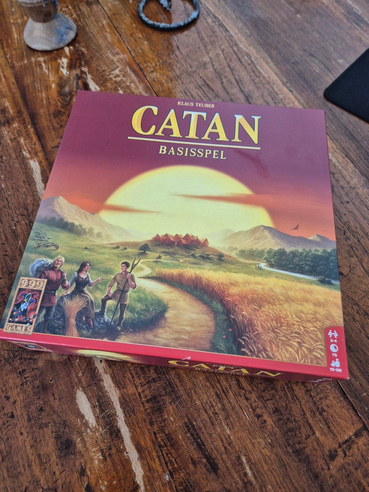 Catan Basisspel - Nieuwstaat, nooit gebruikt, Drie of vier spelers, Ophalen, Nieuw