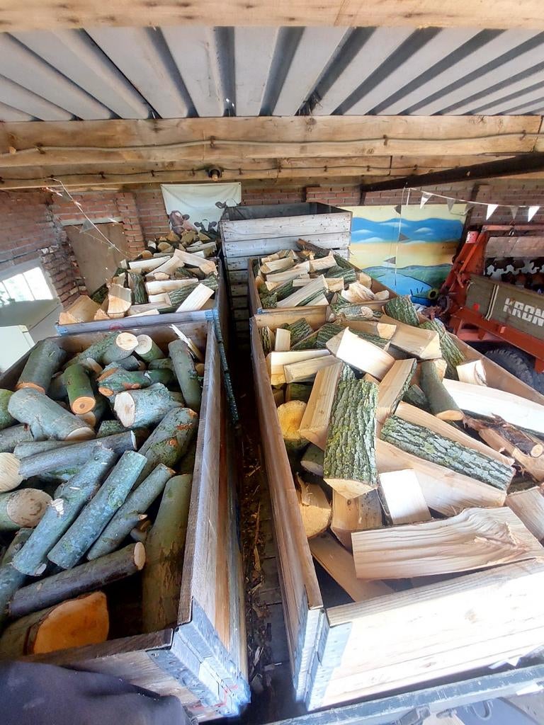 Ca. 6,5 m3 haardhout openhaardhout, Tuin en Terras, Haardhout, Minder dan 3 m³, Ophalen
