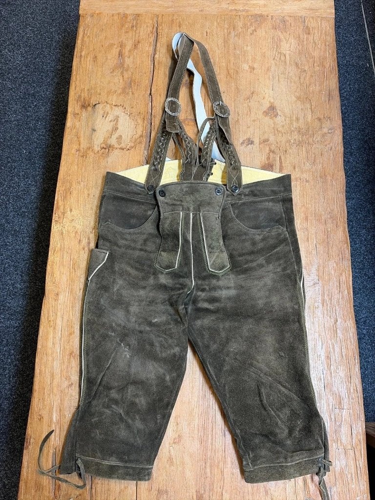 Originele lederen Lederhosen XXXL, Kleding | Heren, Djt@dejuistetoon.eu, Overige maten, Ophalen of Verzenden, Zo goed als nieuw