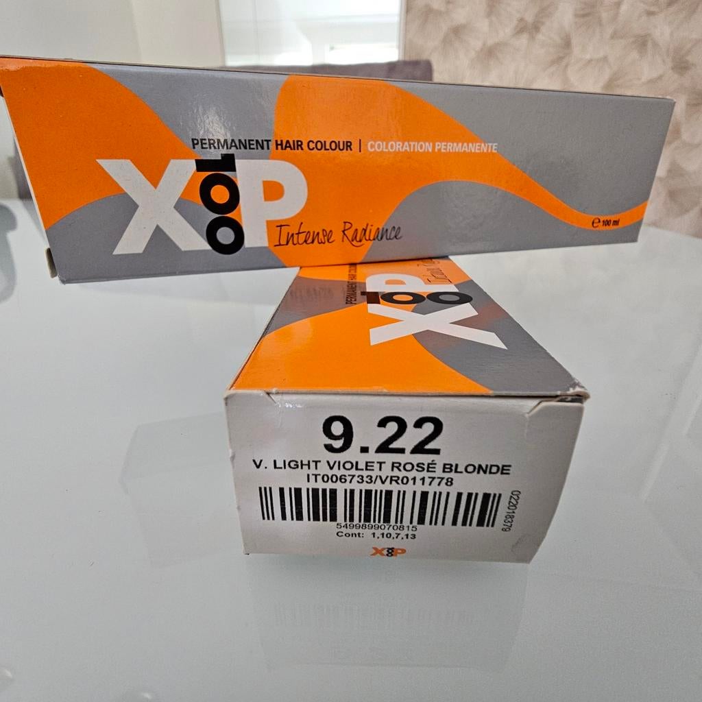 XP100 Haarverf 9.22 Light Violet Rosé Blond (2x 100ml), Ophalen of Verzenden, Nieuw, Overige typen