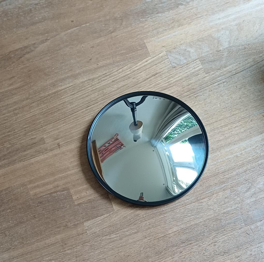 Spion spiegel van IKEA, Ophalen, Minder dan 50 cm, Rond, Zo goed als nieuw