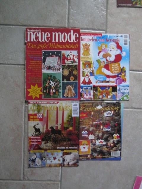 4 x Knutselblad Neue Mode / Kerst /Kerst / Knutsel 5134, Verzenden, Zo goed als nieuw, Overige onderwerpen