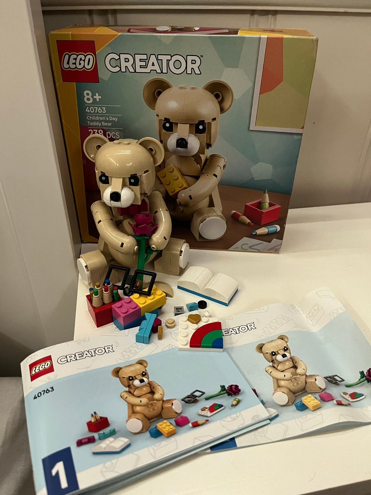 LEGO Creator 40763 Children's Day Teddy Bear, Ophalen of Verzenden, Zo goed als nieuw, Overige merken