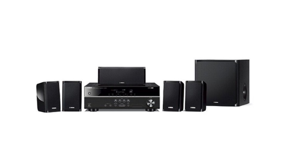 Yamaha YHT 1840 5.1 surrouns systeem., Gebruikt, 70 watt of meer, 5.1-systeem, Overige spelers