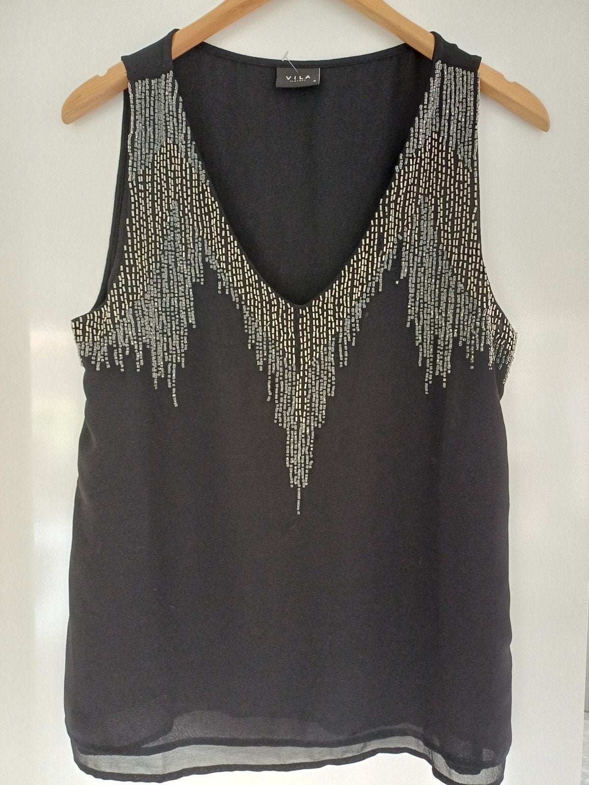Vila top maat M nieuw, Kleding | Dames, Tops, Maat 38/40 (M), Zwart, Vila, Nieuw