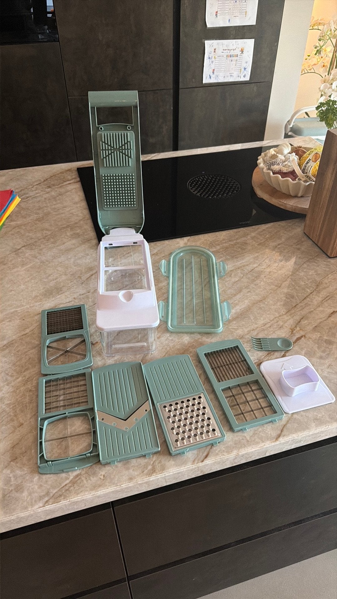 Nicer dicer, Ophalen, Nieuw
