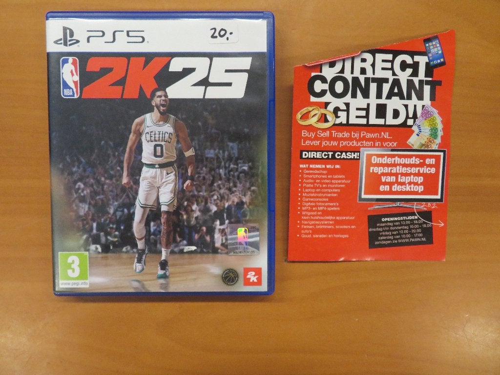 Playstation 5 (PS5) NBA 2K25 | Pawn Eindhoven, Ophalen, Gebruikt, Sport, 3 spelers of meer