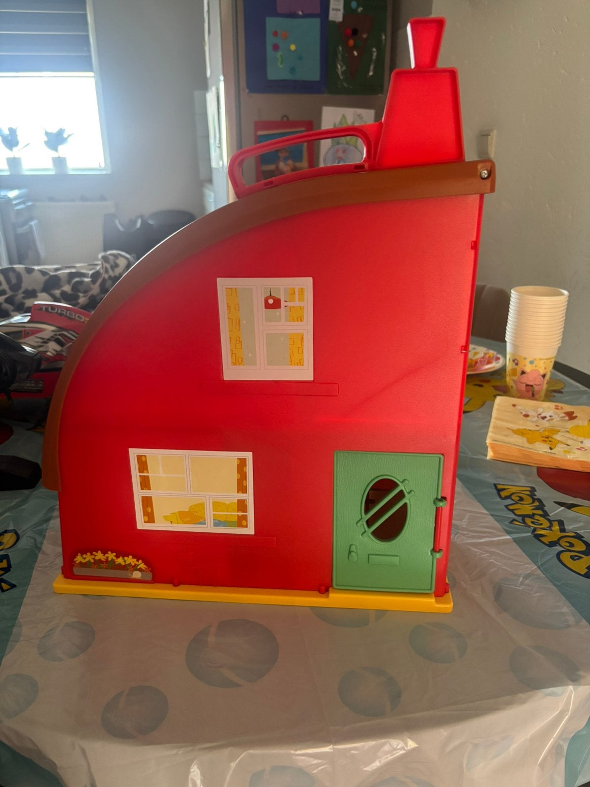 Bing Huis met extra poppetjes, Ophalen of Verzenden, Zo goed als nieuw, Poppenhuis