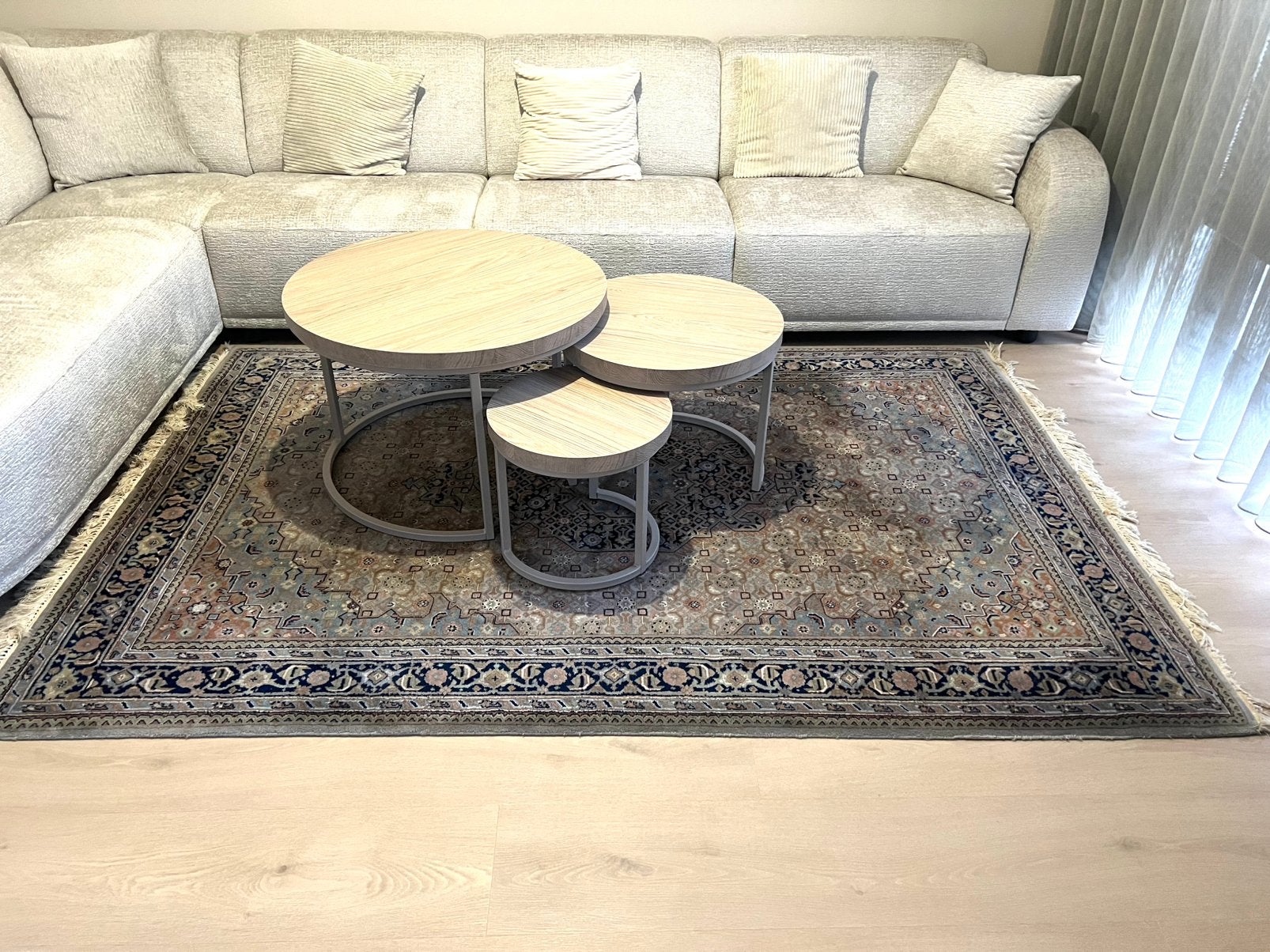 Indisch Bidjar vloerkleed, Ophalen, Zo goed als nieuw, Rechthoekig, 200 cm of meer