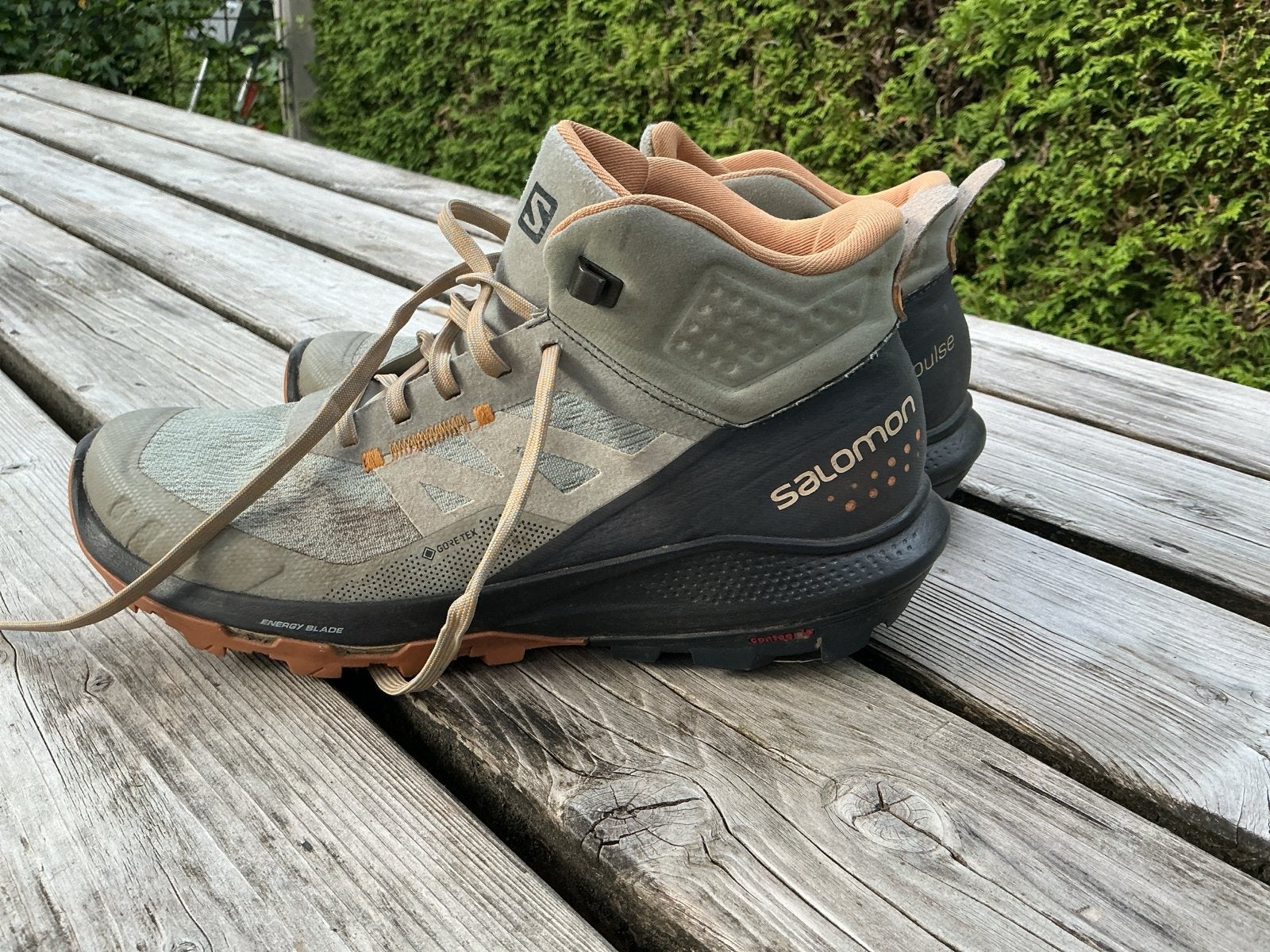 Salomon Gore-Tex wandelschoenen, maat 39 1/2, Ophalen of Verzenden, Gebruikt, Schoenen