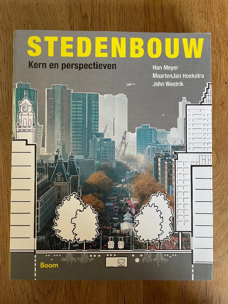 Boek ''Stedenbouw - Kern en perspectieven'', Nieuw, Han Meyer, Beta, HBO