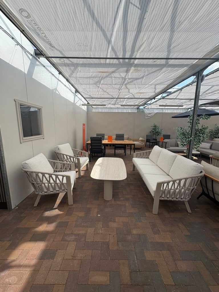 4-delige loungeset stoel-bank, Ophalen, 5 zitplaatsen, Loungeset, Loungeset