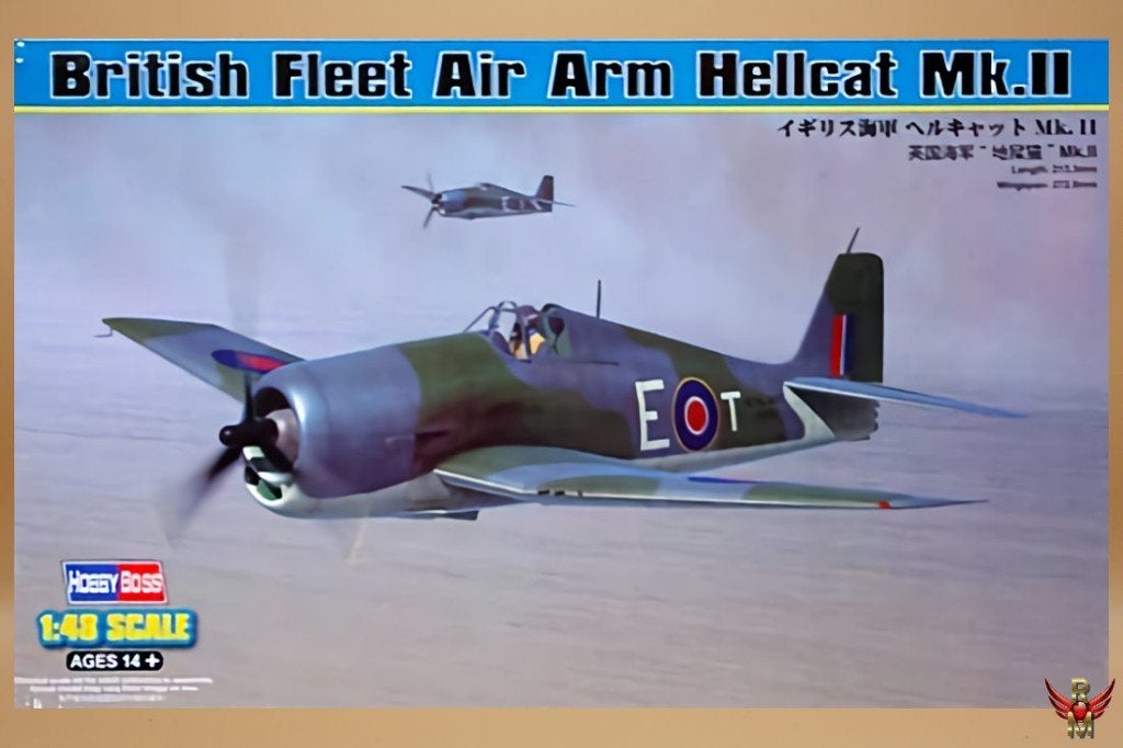 ROWASP OUTLET | HobbyBoss 1/48 Hellcat Mk. II | DAMAGED BOX, Overige merken, Gebruikt, HobbyBoss, Ophalen of Verzenden