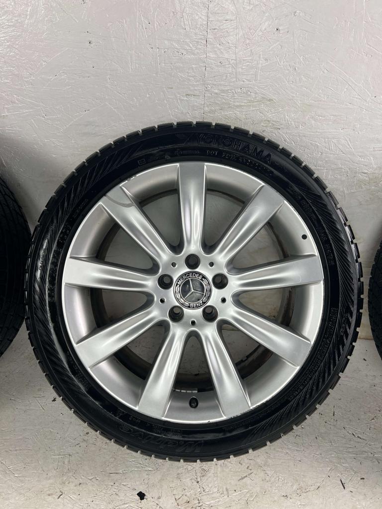 Originele Mercedes CL S-klasse velgen 18" 5x112 winter W216, Auto-onderdelen, Banden en Velgen, Niet ingevuld, 18 inch, Banden en Velgen