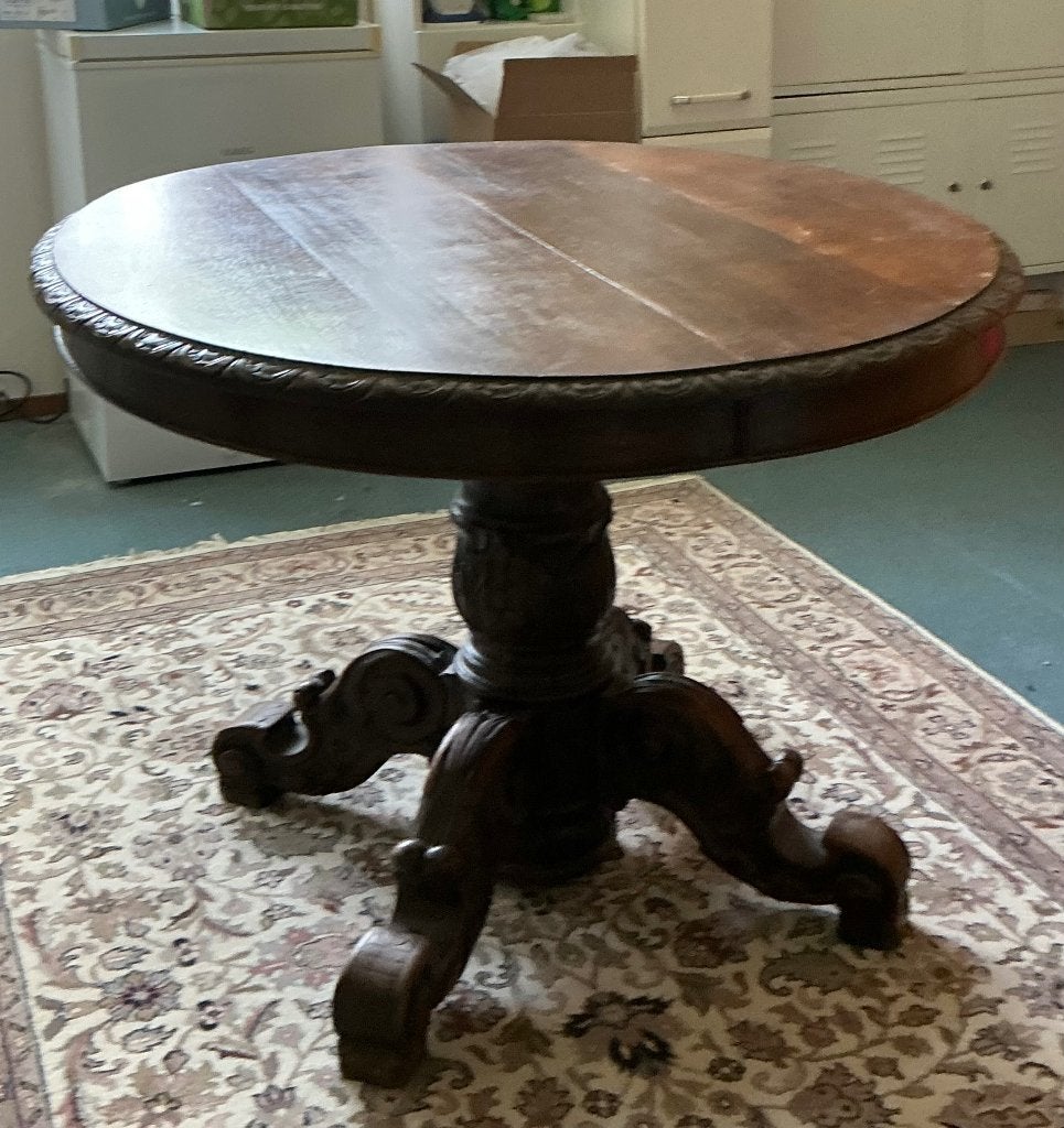 Antieke Franse eikenhouten tafel, Antiek en Kunst, Antiek | Meubels | Tafels, Ophalen of Verzenden