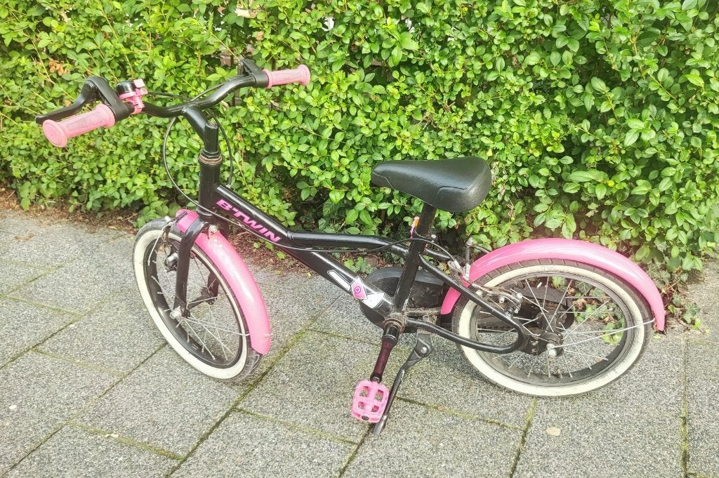Kids bike 16 inch, Fietsen en Brommers, Fietsen | Kinderfietsjes, Ophalen, Velgrem, B'Twin, 16 tot 20 inch