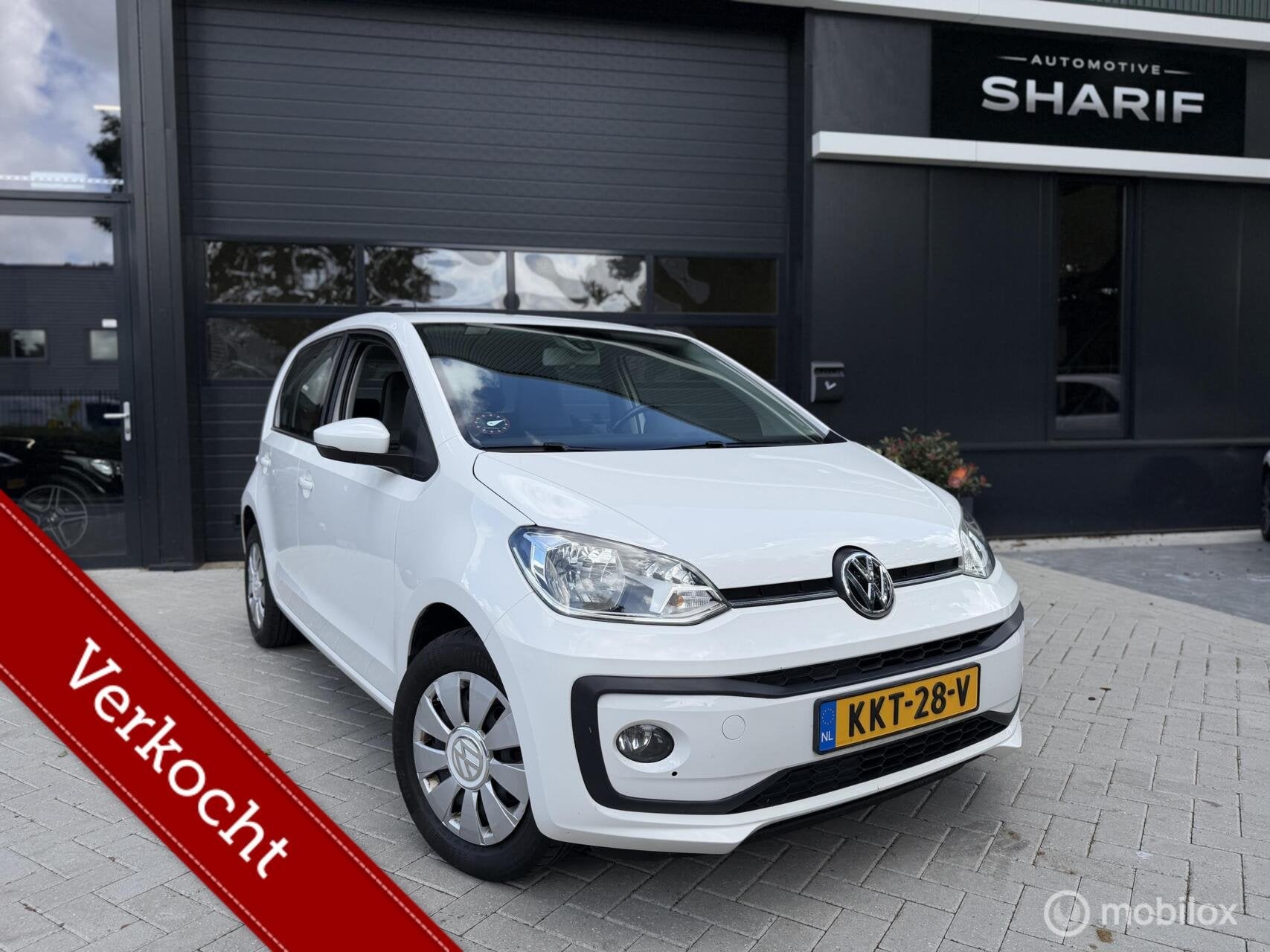 Volkswagen Up! 1.0 BMT high up! Climate|St.verwarming|Airco!, Auto's, Voorwielaandrijving, Wit, Handgeschakeld, 3 cilinders