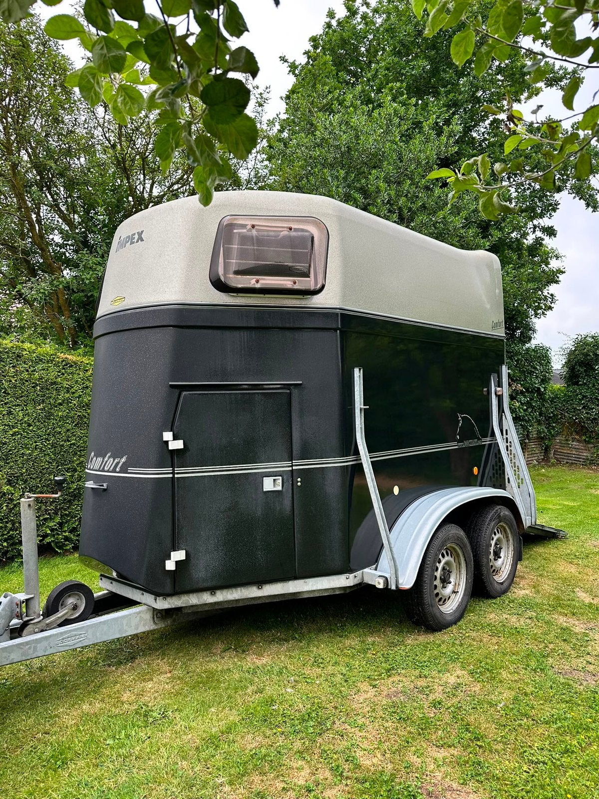 Te koop Bockmann paardentrailer, Ophalen, Gebruikt, 2-paards trailer