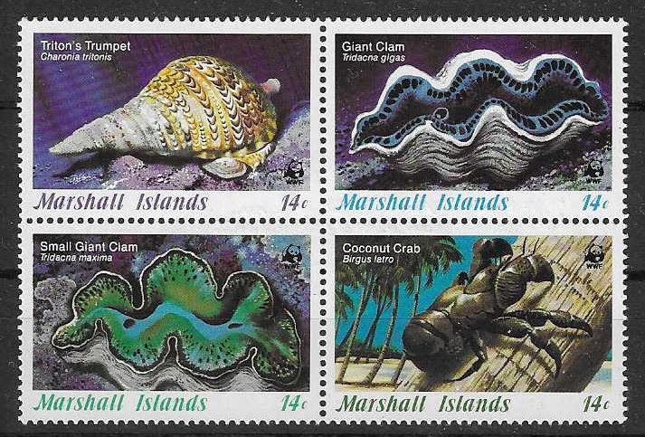 hvdhr WWF/WNF 68 zeeleven complete postfrisse serie 1986, Postzegels en Munten, Ophalen of Verzenden, Postfris, Dier of Natuur
