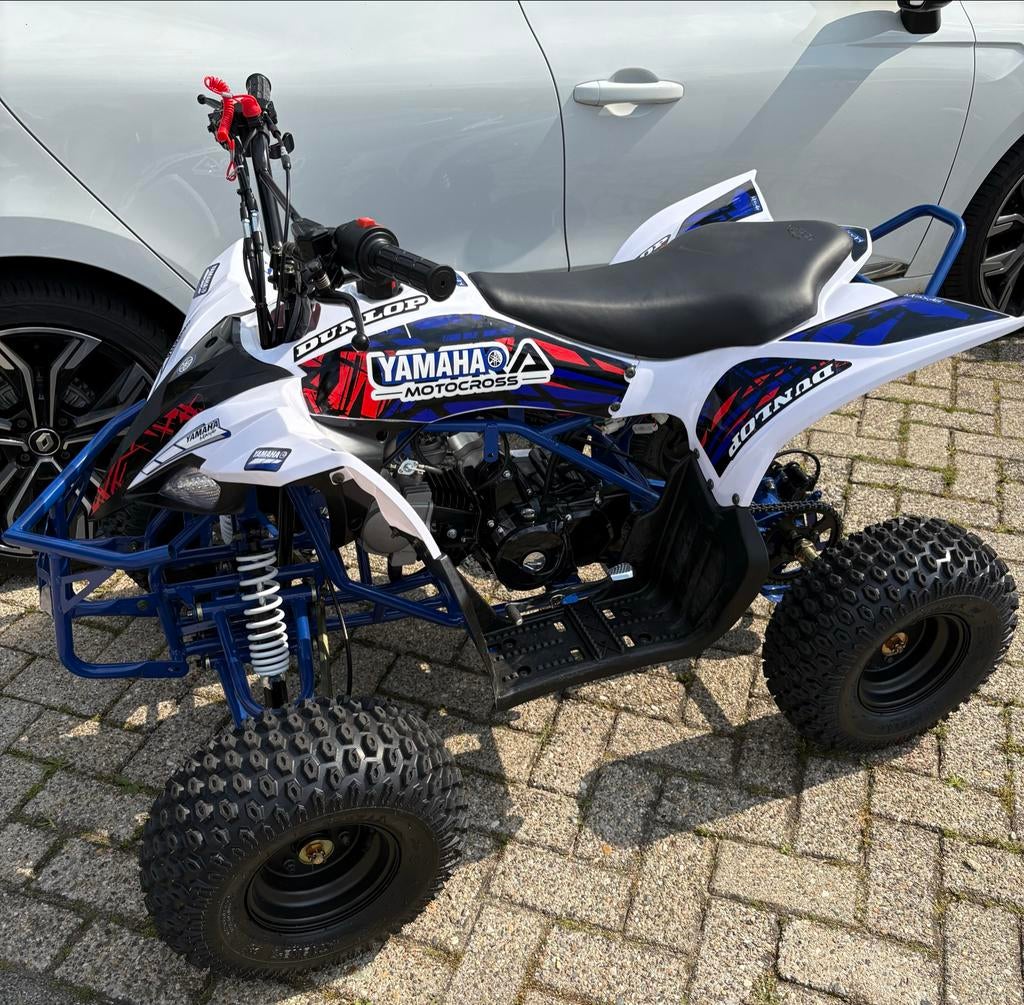 Ultra Motocross Quad - Wit/Blauw, Ophalen of Verzenden, Zo goed als nieuw, Overige typen