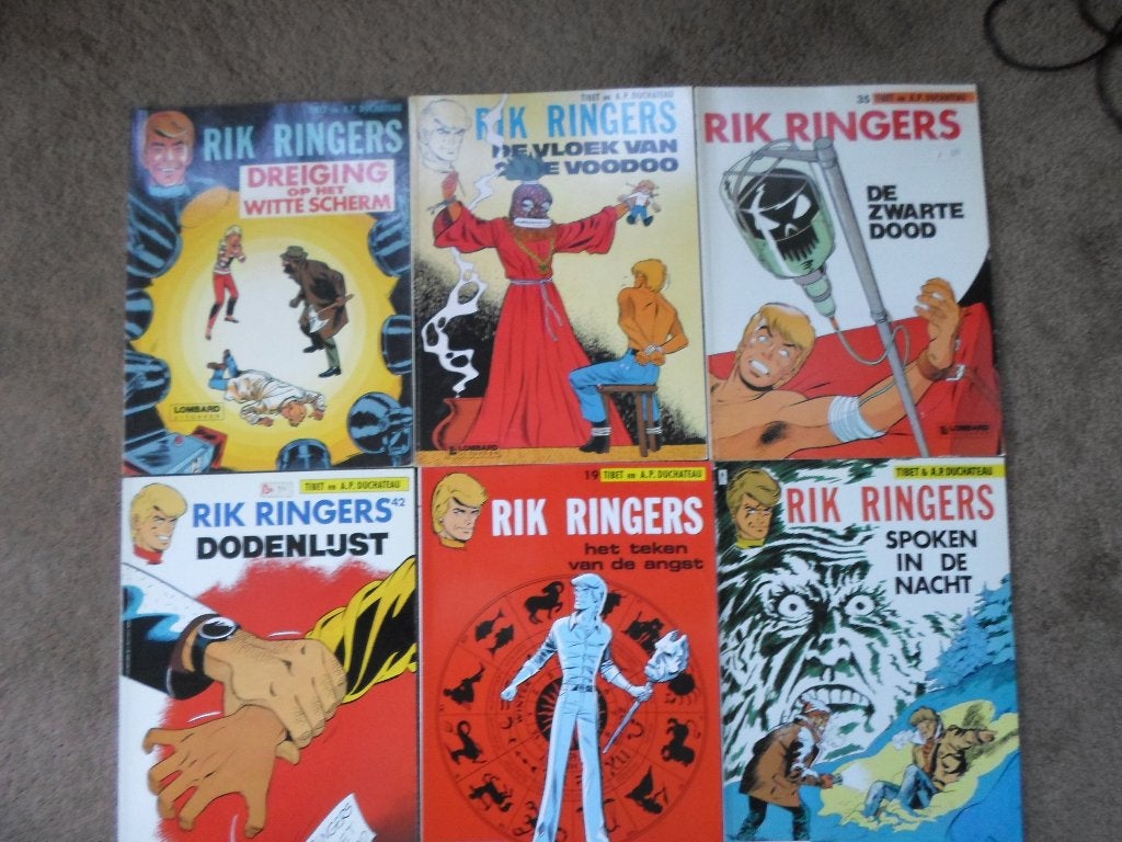 Rik   Ringers.      10   voor    15   euro., Meerdere stripboeken, Ophalen of Verzenden, Gelezen