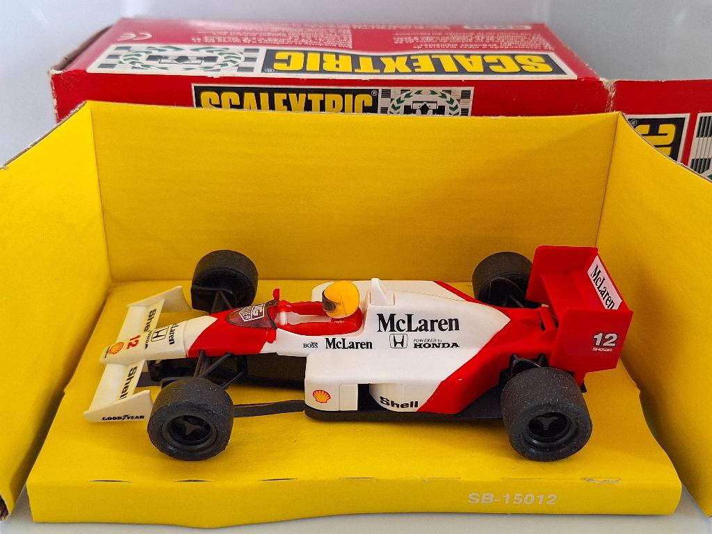 EXIN SPANISH SCALEXTRIC 1988 F1 McLaren MP4/4 Alain Prost, Overige merken, Nieuw, Scalextric, Ophalen of Verzenden