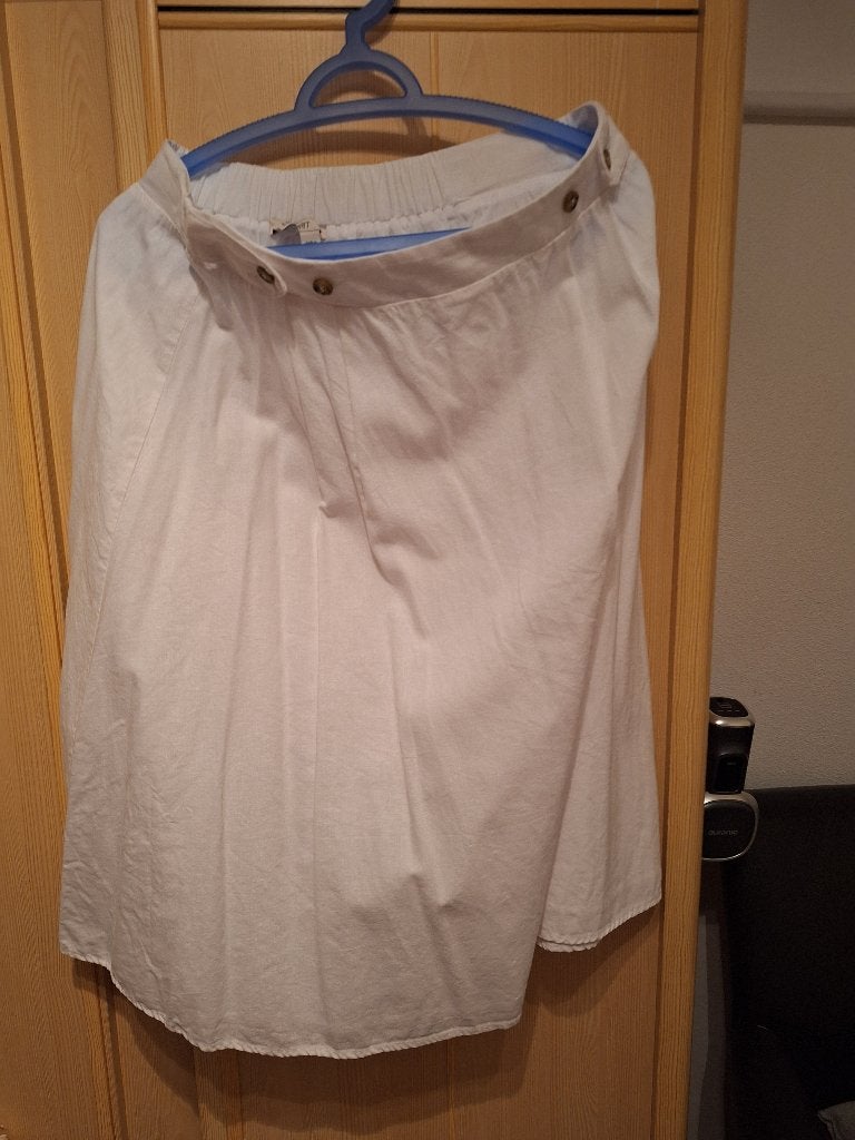 Comfortabele witte rok van Esprit, Maat 38/40 (M), Wit, Ophalen of Verzenden, Zo goed als nieuw