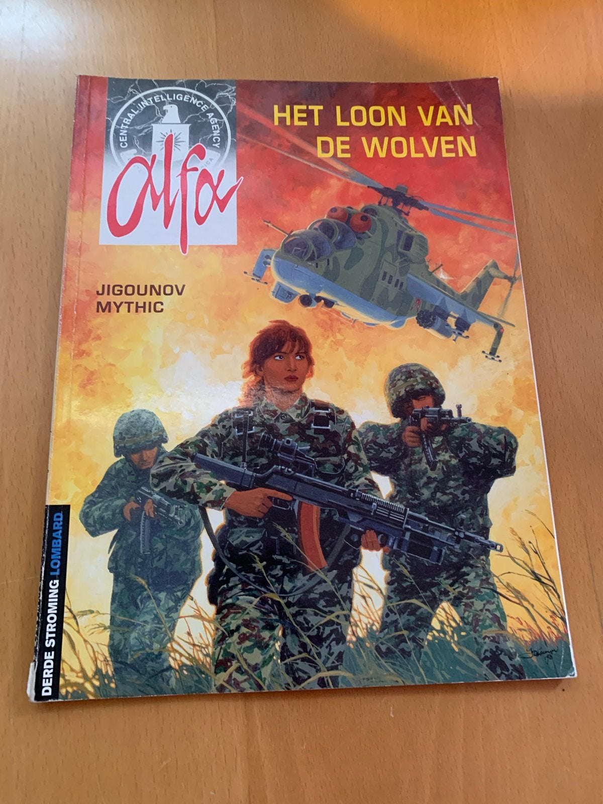 Alfa: Het Loon van de Wolven - Stripboek, Boeken, Eén stripboek, Ophalen, Gelezen