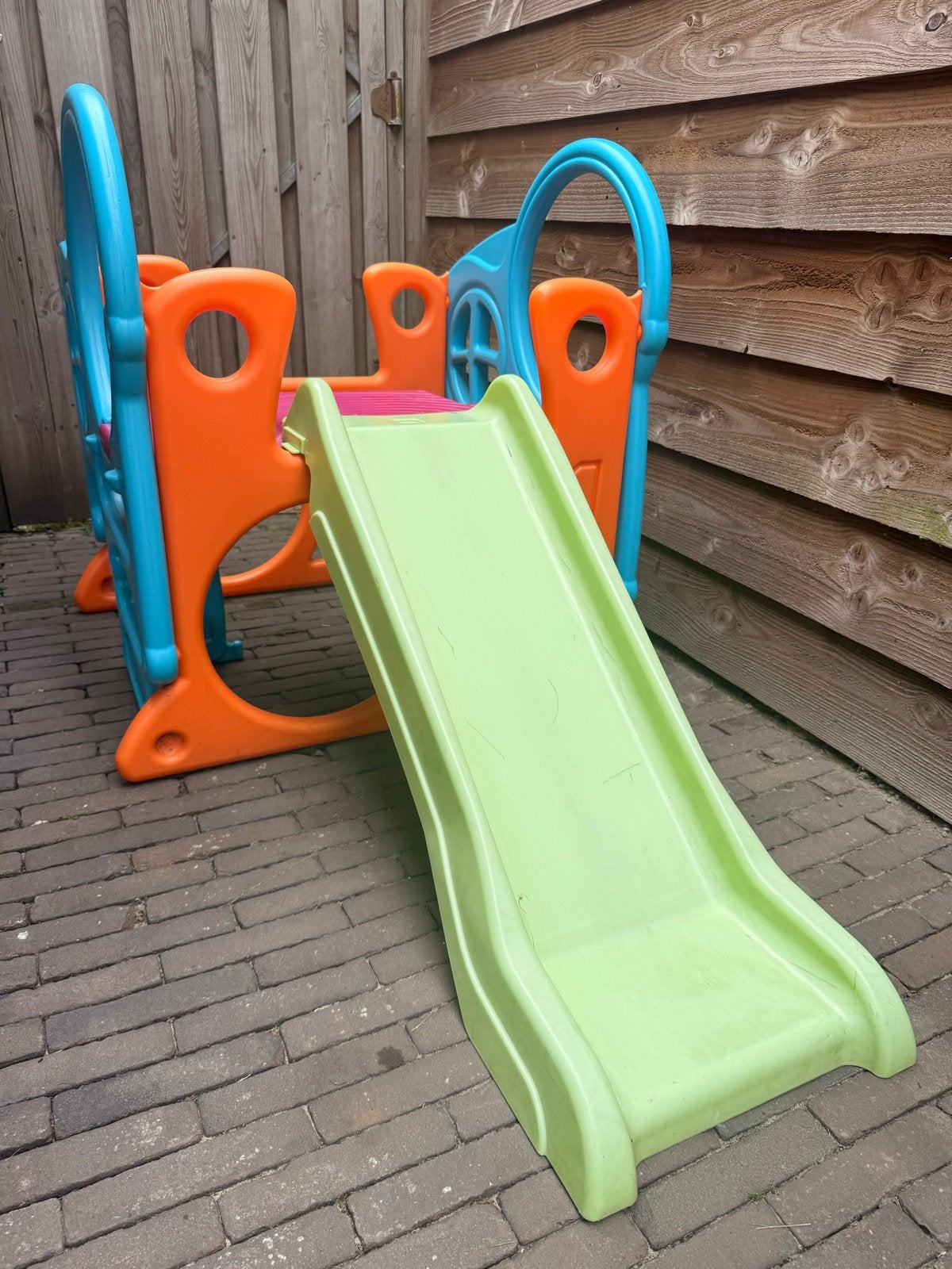 Feber speeltoestel, Ophalen, Gebruikt, Glijbaan
