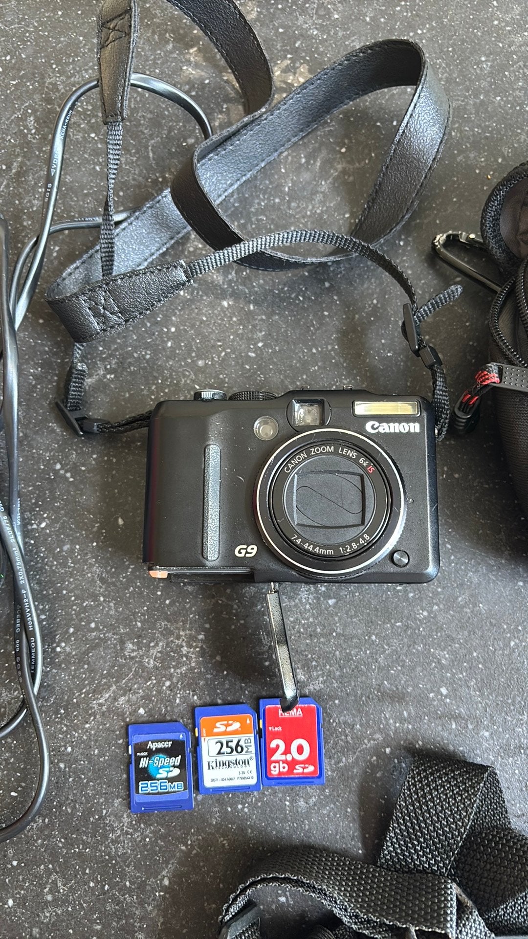 Canon PowerShot G9 12MP – Compleet + 3 SD-kaarten, Ophalen of Verzenden, Gebruikt, Canon