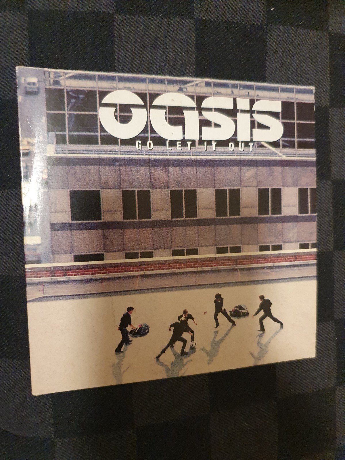 oasis go let it out single cardboard, Cd's en Dvd's, Verzenden, Gebruikt, Pop