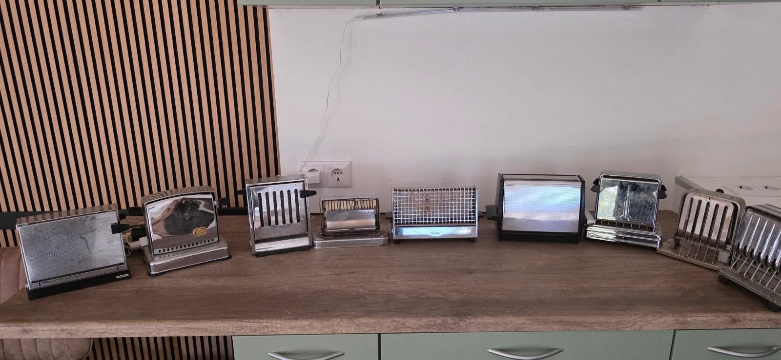 Vintage broodroosters - decoratie of verzameling, Witgoed en Apparatuur, Broodroosters, Ophalen of Verzenden, Gebruikt