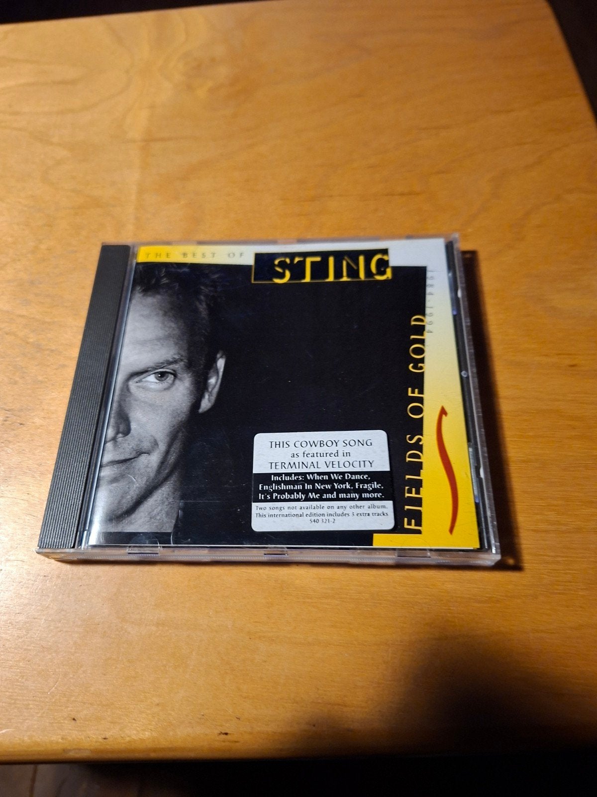Sting - Fields of Gold: The Best of Sting CD, Ophalen of Verzenden, Gebruikt
