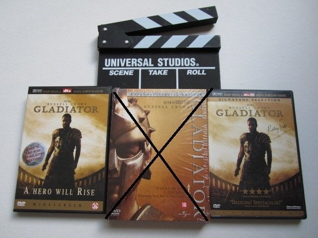 Gladiator special edition DVD, Alle leeftijden, Ophalen of Verzenden, Zo goed als nieuw