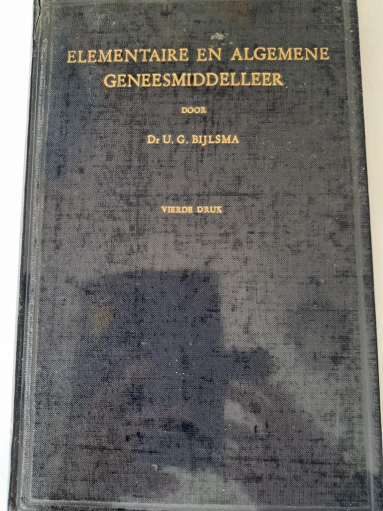 Elementaire en Algemene Geneesmiddelen - Dr. U.G. Rijlsma, Gelezen, Dr. U.G. Rijlsma, Ophalen of Verzenden, WO