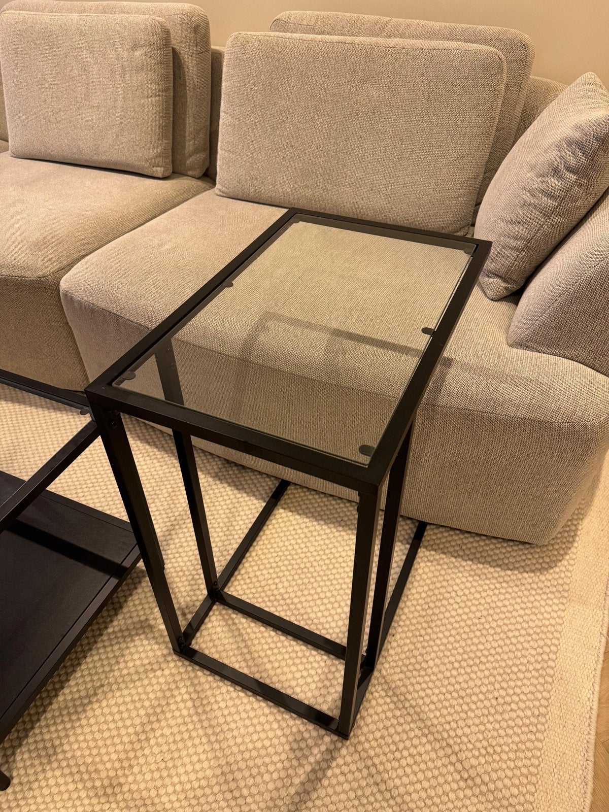 IKEA VITTSJÖ Laptophouder / Laptoptafel, Minder dan 55 cm, Metaal of Aluminium, Ophalen of Verzenden, Zo goed als nieuw