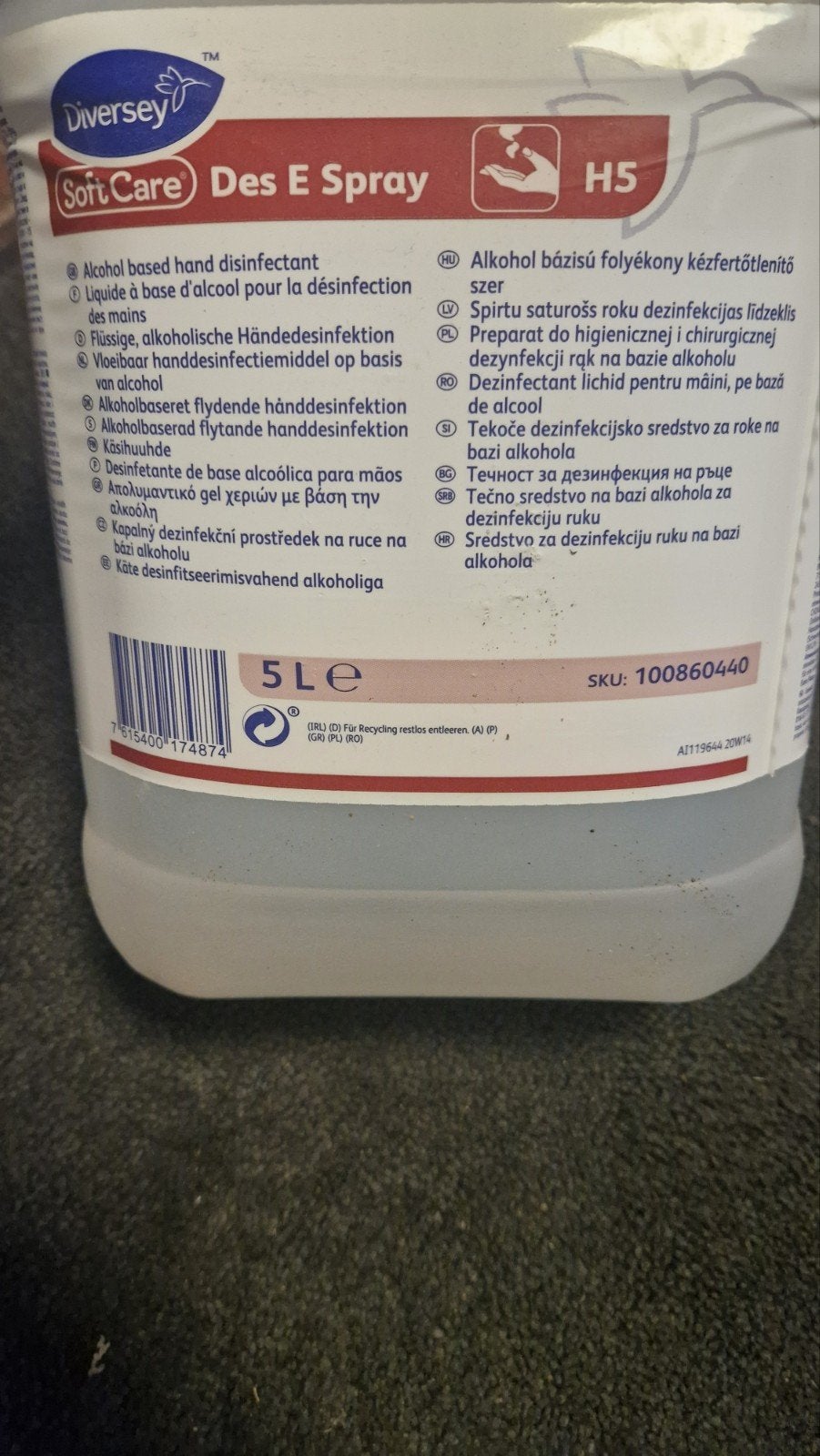desinfectie spray 5L, Ophalen of Verzenden