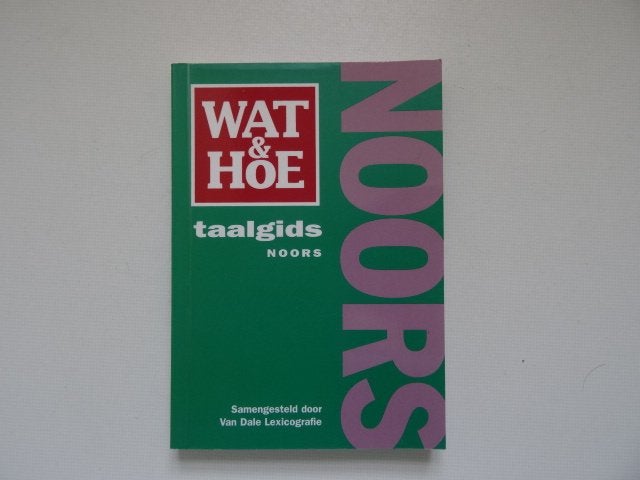 Noors ; wat en hoe taalgids Noorwegen, Boeken, Overige merken, Europa, Ophalen of Verzenden, Taalgids